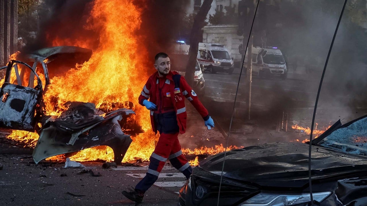 Russia bombs Kyiv and several other cities across Ukraine, killing civilians